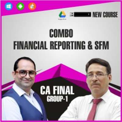 CA Final Group 1 Combo: Financial Reporting +Strategic Financial Management (SFM)